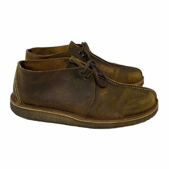 Clarks Originals Desert Trek Chukka Boots Brown 12 - Picture 1 of 8